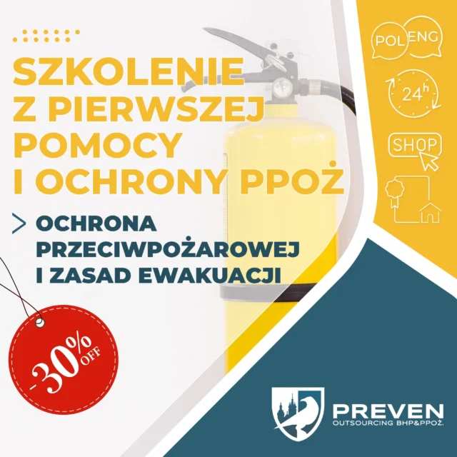 Szkolenia z ochrony przeciwpożarowej PPOŻ i zasad ewakuacji
